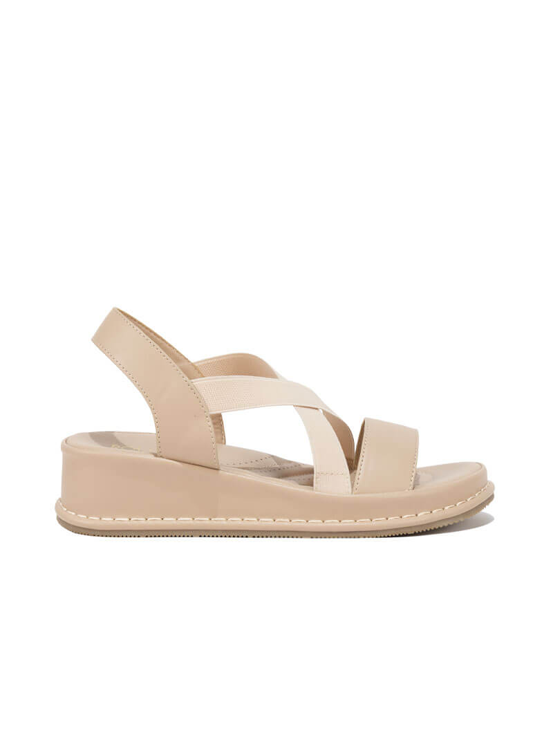 Sandales à brides croisées